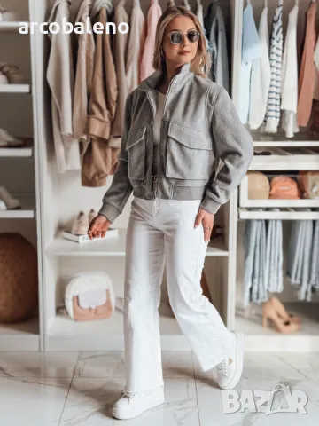 Дамско преходно овърсайз бомбър яке LUMINA, 3цвята , снимка 11 - Якета - 49242079