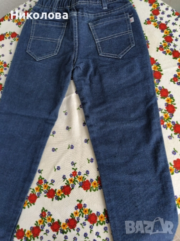 Детски тъмно сини дънки., снимка 3 - Детски панталони и дънки - 51952551
