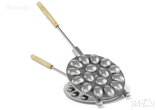 Метална форма за сладки, орехчета, 12 бр. и 16 бр., снимка 2 - Форми - 52848429