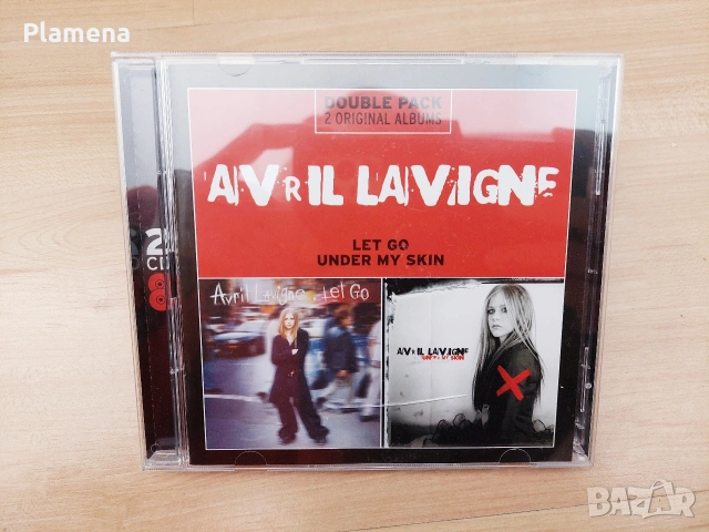 Оригинално CD на Аврил Лавин два албума