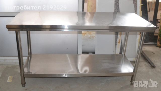 Работна МАСА от НЕРЪЖДАЕМА СТОМАНА 