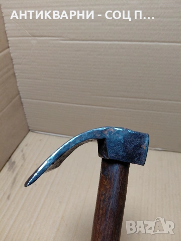 Соц Стар Ръчно Кован Дърводелски Инструмент За Дълбане 0.640кг. НОМЕР 757., снимка 6 - Антикварни и старинни предмети - 54220750