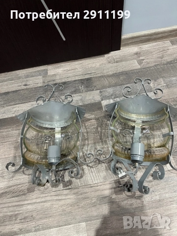 Аплик / ламппа за стена, 2 бр., снимка 6 - Други - 52813860