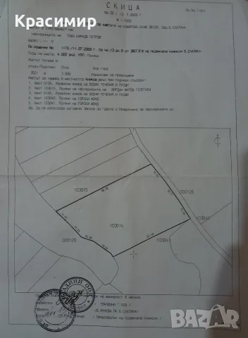 Продава поляна на язовир с. Комарево , снимка 2 - Земеделска земя - 56087831