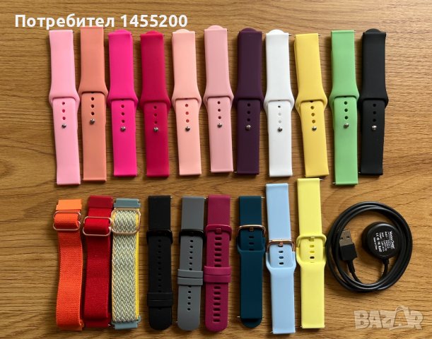Метални и силиконови каишки  (20мм) съвместими със Samsung Galaxy Watch Active/ Huawei , снимка 9 - Каишки за часовници - 30934762