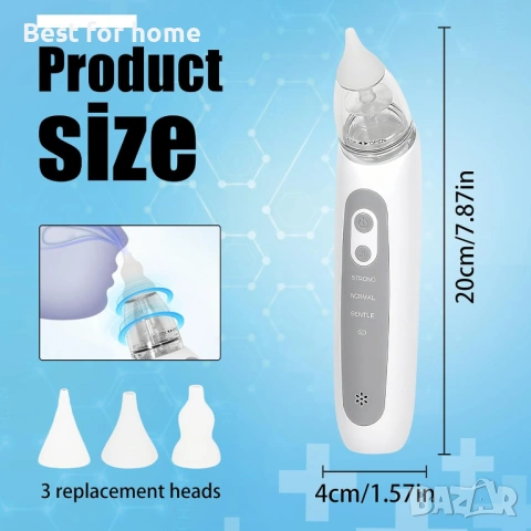 Назален аспиратор за бебета, снимка 2 - Други - 53249834