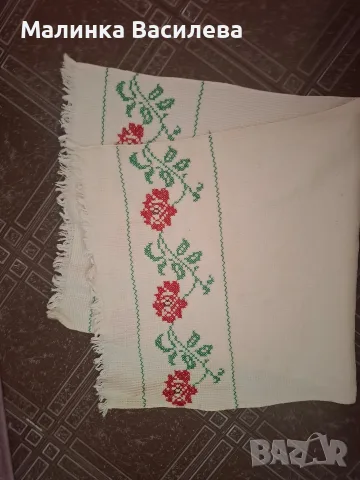 Бродирани кърпи , снимка 3 - Декорация за дома - 55738482