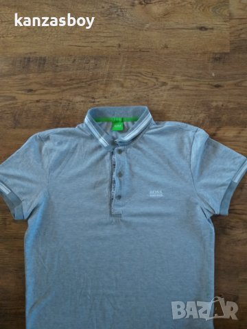 hugo boss green - страхотна мъжка тениска КАТО НОВА , снимка 6 - Тениски - 40125984