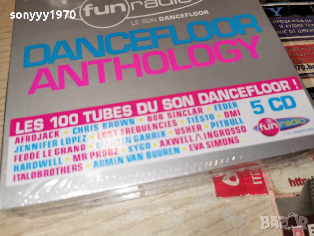 DANCEFLOOR ANTHOLOGY 5CD-ВНОС FRANCE 5 ДИСКА ЗА 45ЛВ КОЛЕДНО 1912251000, снимка 5 - CD дискове - 52845122