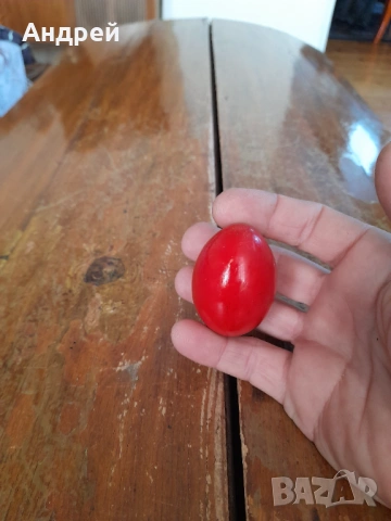 Старо дървено яйце #12, снимка 3 - Други ценни предмети - 53248061