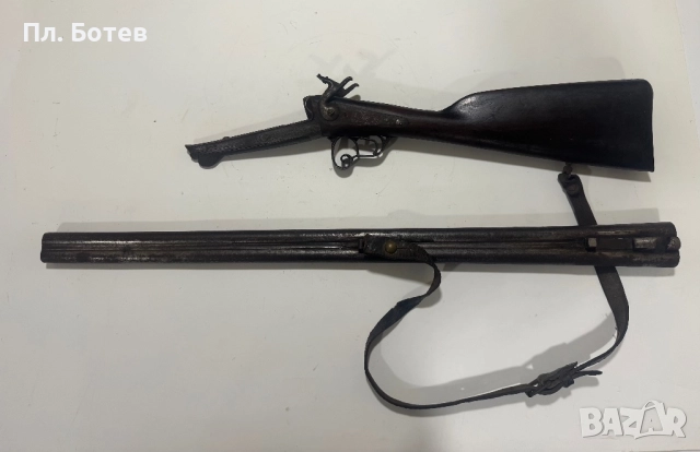 Стара щифтова пушка, снимка 9 - Антикварни и старинни предмети - 52976958