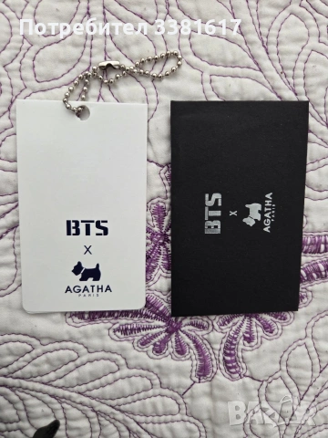 Оригинална BTS x Agatha раница, снимка 8 - Раници - 38563009