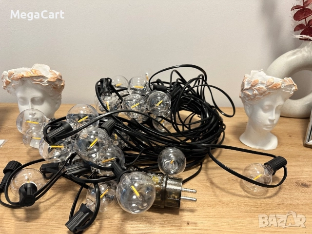 30бр лампички 3 режима на светене