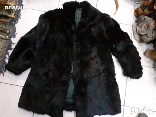 Дамски естествен кожух,палто