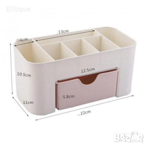 Органайзер за гримове с 6 отделения и 1 чекмедже  , снимка 10 - Други - 52855119