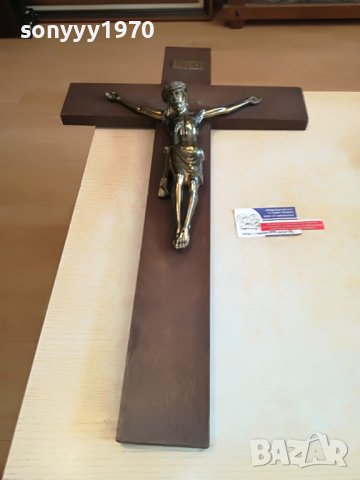 МНОГО ГОЛЯМ КРЪСТ С ХРИСТОС-ОГРОМЕН 0704231604, снимка 9 - Антикварни и старинни предмети - 40291698