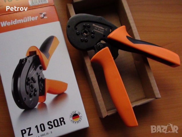 WEIDMÜLLER PZ 10 SQR - Made in Germany - ЧИСТО НОВИ Кримпклещи / ПРОФЕСИОНАЛНИ ВИСОКОКАЧЕСТВЕННИ !!!, снимка 1