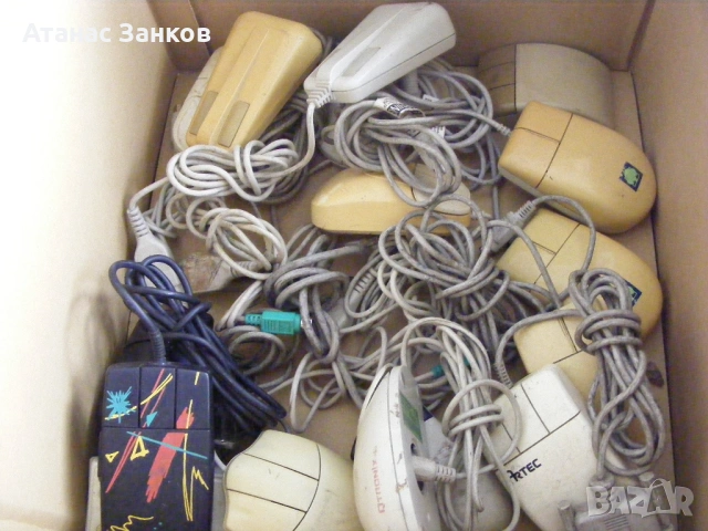 Ретро мишки разни, снимка 2 - Клавиатури и мишки - 35443170