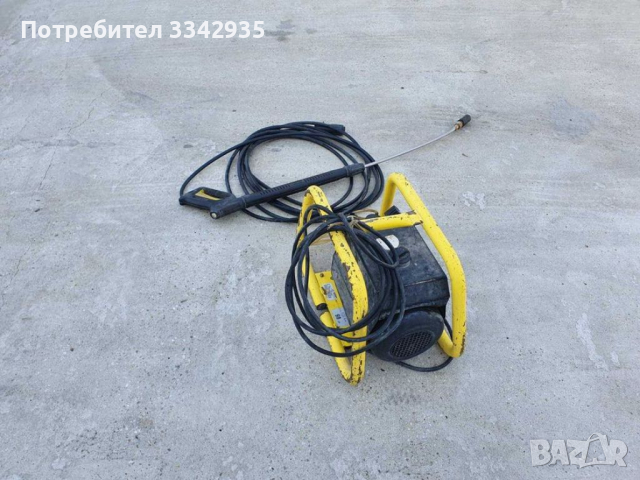 професионална монофазна водоструйка керхер hd 600 karcher, снимка 3 - Други машини и части - 36406105