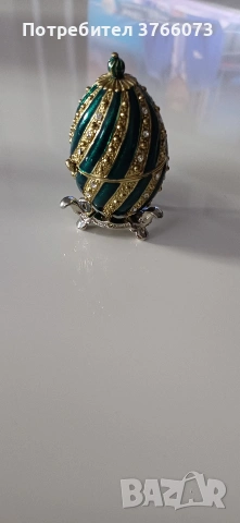 Яцца на Фаберже от Сваровски, снимка 9 - Бижутерийни комплекти - 54211108