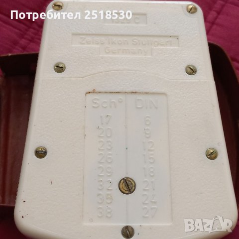 Светломер IKOPHOT-Zeiss ikon, снимка 4 - Антикварни и старинни предмети - 36850431
