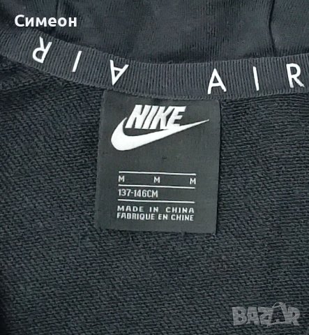 Nike AIR Hooded Sweatshirt оригинално горнище ръст 137-146см Найк, снимка 3 - Детски анцузи и суичери - 42767668