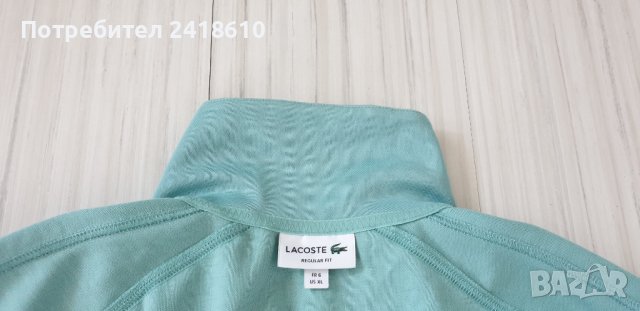 Lacoste Regular Fit Full Zip Mens Size 6 - XL НОВО! ОРИГИНАЛ! Мъжко Горнище с цял Цип!, снимка 14 - Спортни дрехи, екипи - 42812768