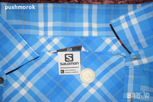 Salomon Plaid Active Men’s Shirt Sz XL / #00138 /, снимка 8 - Спортни дрехи, екипи - 37134323