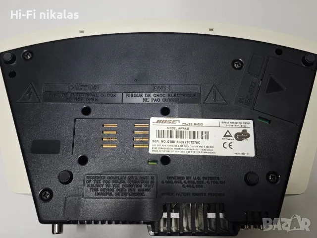 активен FM стерео ресийвър радио касетофон BOSE WAVE AWR 123, снимка 6 - Радиокасетофони, транзистори - 55852992