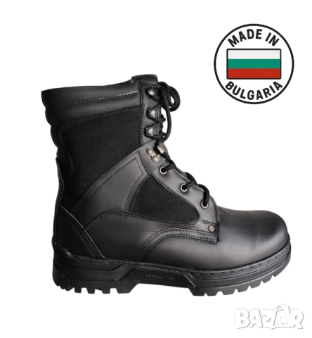 Български кубинки от естествена кожа - зимни