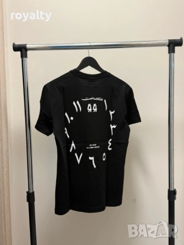 Черна Мъжка Тениска , снимка 2 - Тениски - 52814234