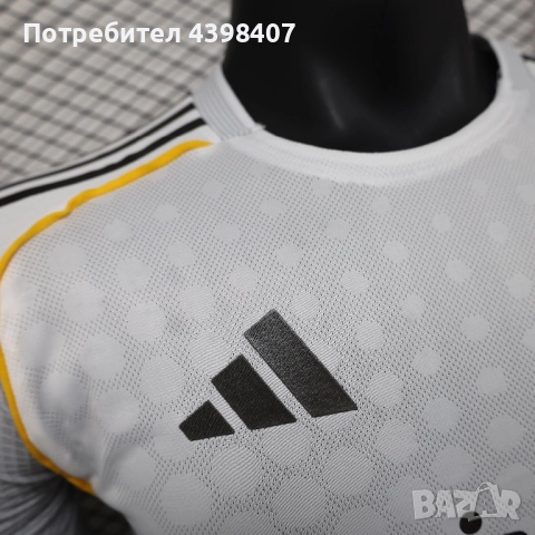 Футболна тениска Real Madrid Home 25/26, снимка 4 - Футбол - 52636651