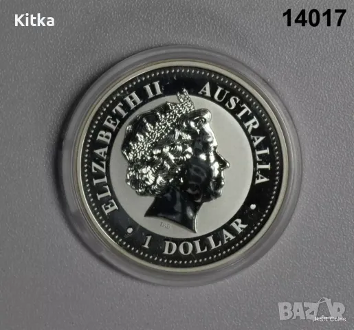 1oz Лунар Австралия 2007 г, снимка 2 - Нумизматика и бонистика - 48441637