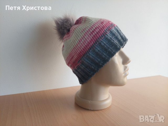 Ръчно изплетени шапки, снимка 7 - Шапки - 38393040