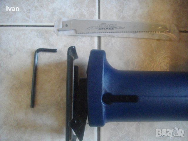 Нов Немски Саблен Реципрочен Трион-Ел.Ножовка-Реже 15 см-KING CRAFT, снимка 4 - Други инструменти - 37287731