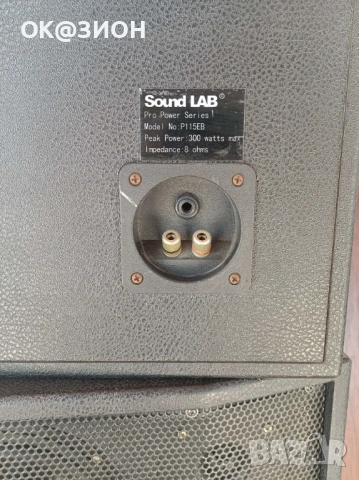 The SoundLAB P115EB is an 8-inch английски тонколони , снимка 3 - Тонколони - 54350180