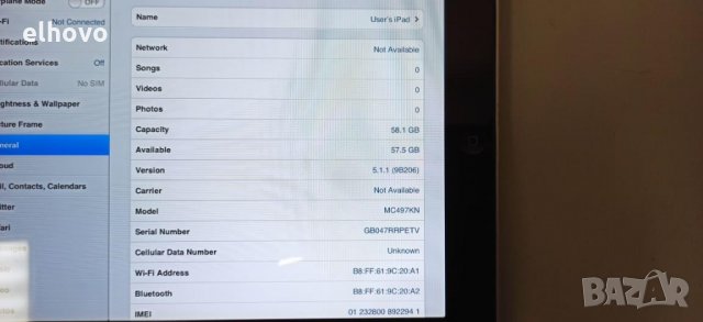Таблет Apple 64GB iPad, снимка 3 - Таблети - 30724185