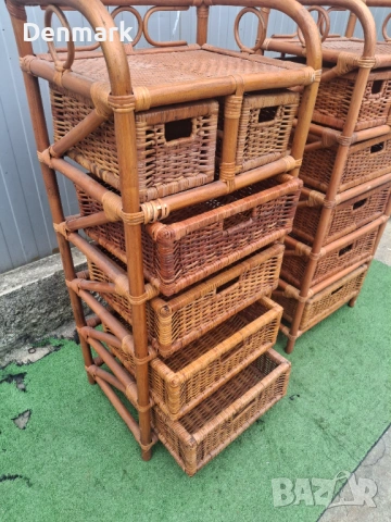  Ратанови шкафове, снимка 3 - Шкафове - 54208165