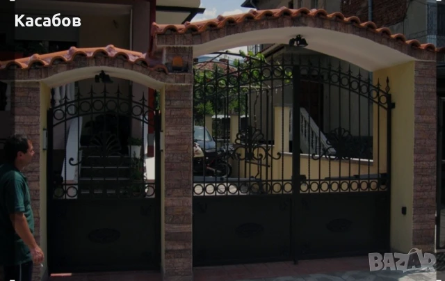 Изработка на оградни пана,врати,маси,навеси,пасарелки и метални тавани легла, снимка 3 - Железария - 51046778