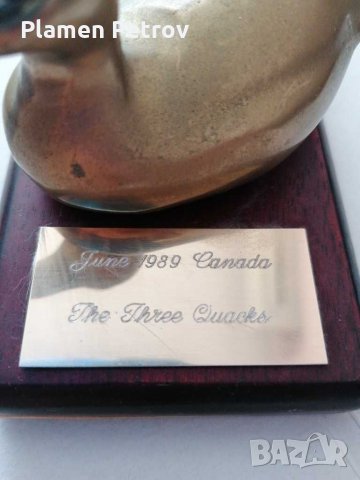 Бронзови патета и рулетка , снимка 4 - Антикварни и старинни предмети - 29568275