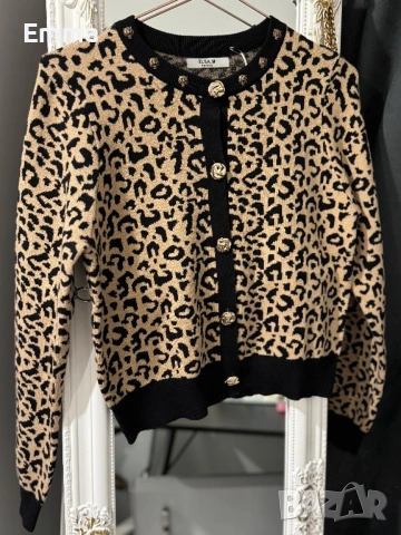 Леопардова жилетка, снимка 3 - Жилетки - 54083549