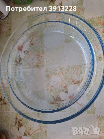 Тава стъкло 2 бр