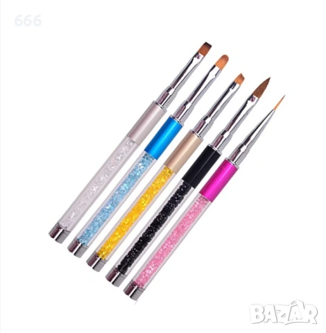 Четки за маникюр, Rosalind, Пет броя