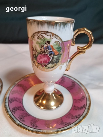 два двойни френски порцеланови сета Versailles , снимка 2 - Сервизи - 52432107