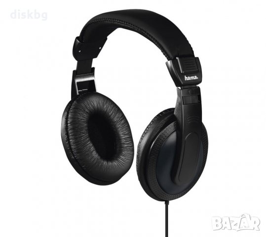 Нови слушалки HAMA с 6 метра кабел HK-5619, снимка 1 - Слушалки и портативни колонки - 22120431