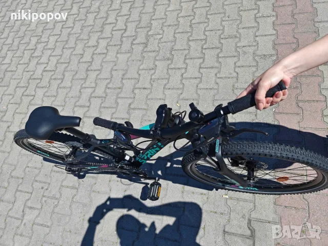 Промо велосипед 27.5" Sprint MAVERICK LADY S черен, снимка 6 - Велосипеди - 56070433