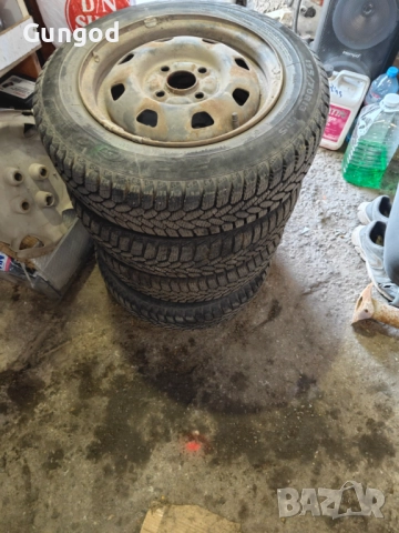 4бр. Зимни гуми с джанти 155/70/13 за KIA, Hyundai и др.