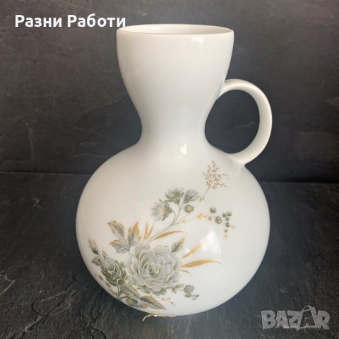 Стара вазичка немски порцелан AK Kaiser, снимка 2 - Антикварни и старинни предмети - 42430312