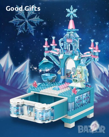 Конструктор Тоалетка Ледената принцеса, 232 части, снимка 4 - Конструктори - 42312621