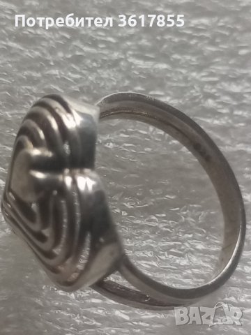 Сребърен пръстен проба 925, снимка 2 - Пръстени - 40215738